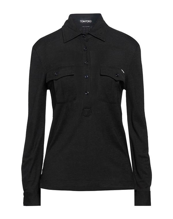 トム・フォード レディース トップス ポロシャツ TOM FORD Black ブラック