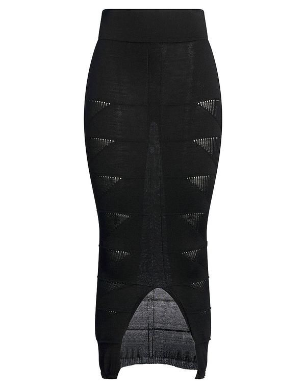 リックオウエンス レディース ボトムスカート RICK OWENS Black ブラック