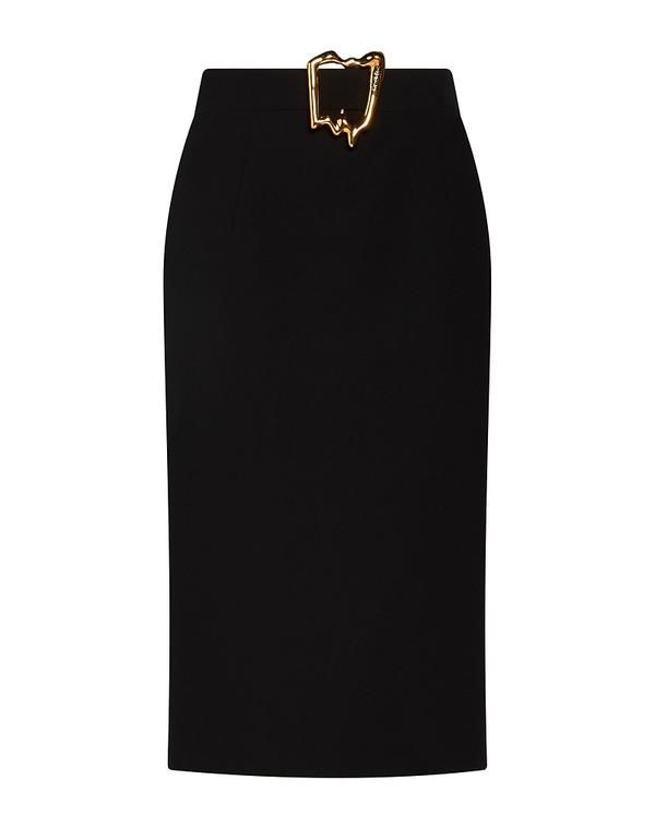 モスキーノ レディース ボトムスカート MOSCHINO Black ブラック
