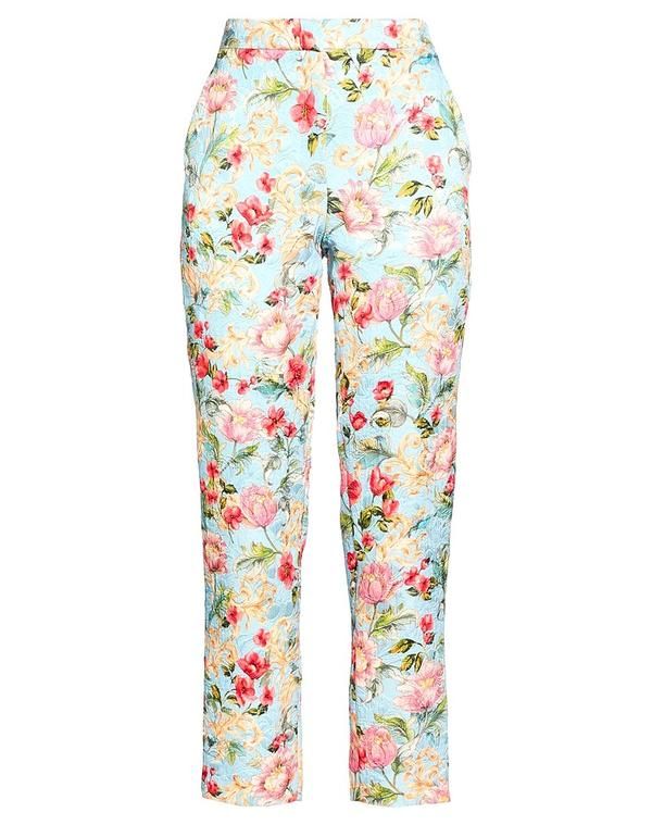 モスキーノ レディース ボトムス カジュアルパンツ MOSCHINO Sky Blue ブルー