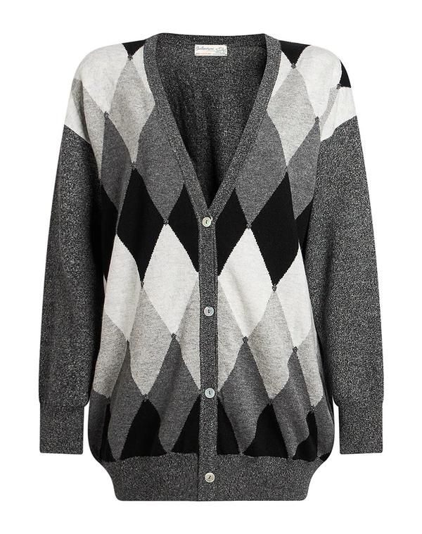 バランタイン レディース アウター カーディガン カシミヤニット BALLANTYNE Gray グレー 64,790円
