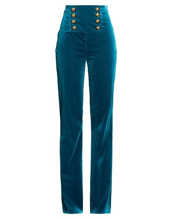 エリザベッタフランキ レディース ボトムス カジュアルパンツ ELISABETTA FRANCHI Deep Teal ティール