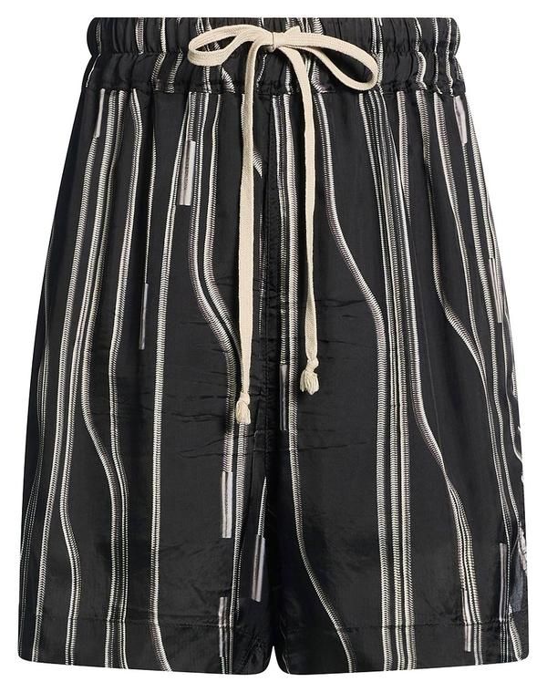 リックオウエンス レディース ボトムス ハーフパンツ・ショーツ ショートパンツバミューダパンツ RICK OWENS Black ブラック