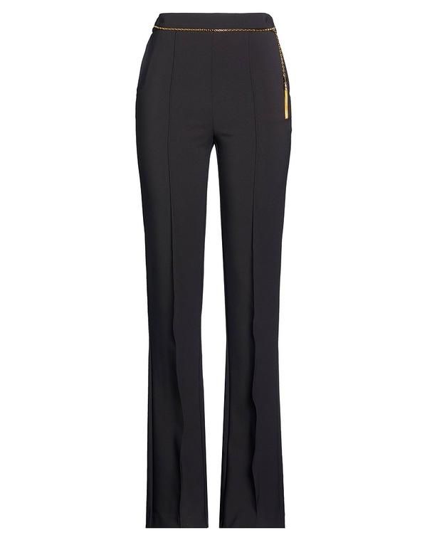 エリザベッタフランキ レディース ボトムス カジュアルパンツ ELISABETTA FRANCHI Black ブラック