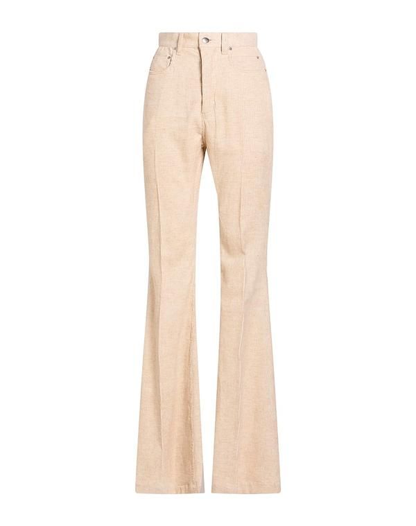 リックオウエンス レディース ボトムス カジュアルパンツ RICK OWENS Off White オフホワイト