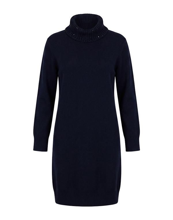 ファビアナ フィリッピ レディース トップス ワンピース ニットドレス FABIANA FILIPPI Midnight Blue ブルー 88,990円