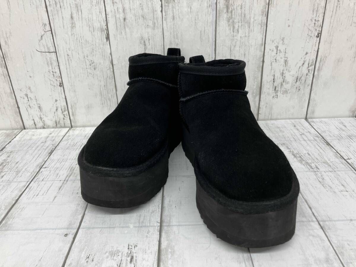 UGG/ショートブーツ/CLASSIC MINI/ブラック／23㎝