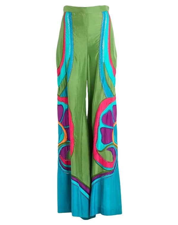 アルベルタ フェレッティ レディース ボトムス カジュアルパンツ ALBERTA FERRETTI Green グリーン