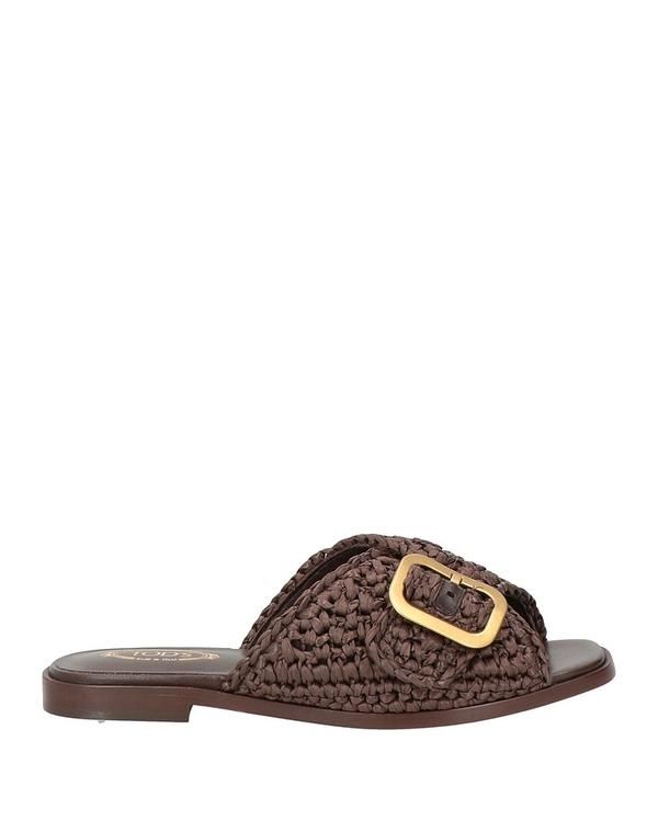 トッズ レディース シューズ サンダル TODS Dark Brown ブラウン 50,280円