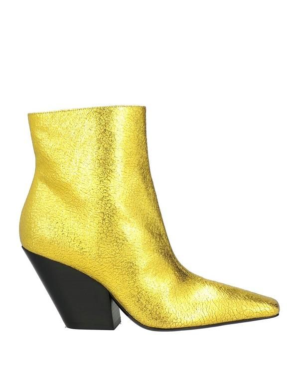 カサディ レディース シューズ ブーツ・レインブーツ ショートブーツ CASADEI Gold ゴールド 75,790円