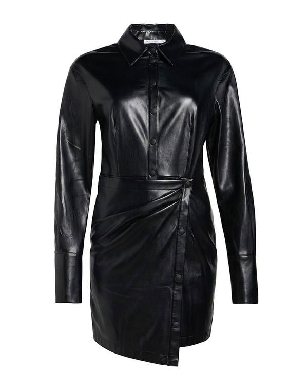 パトリツィア ペペ レディース トップス ワンピース ラップドレス PATRIZIA PEPE Black ブラック