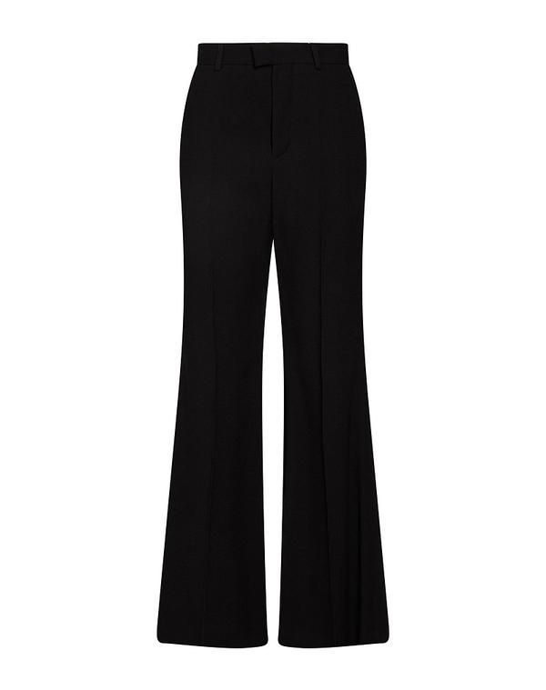 バレンシアガ レディース ボトムス カジュアルパンツ フレアカットパンツ BALENCIAGA Black ブラック