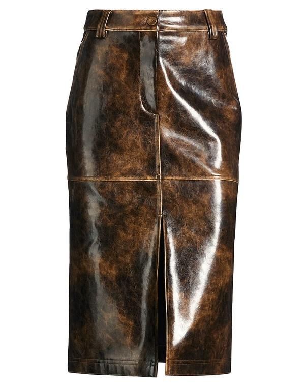 パトリツィア ペペ レディース ボトムスカート PATRIZIA PEPE Dark Brown ブラウン