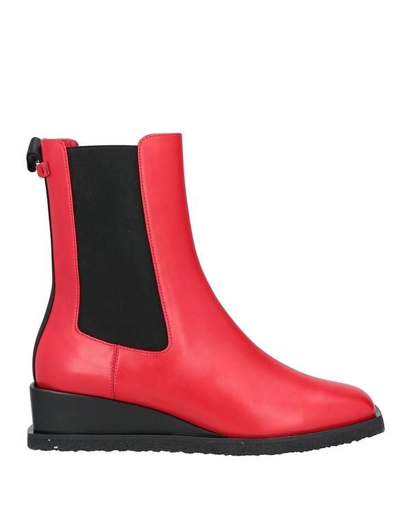 フェラガモ レディース シューズ ブーツ・レインブーツ ショートブーツ FERRAGAMO Red レッド
