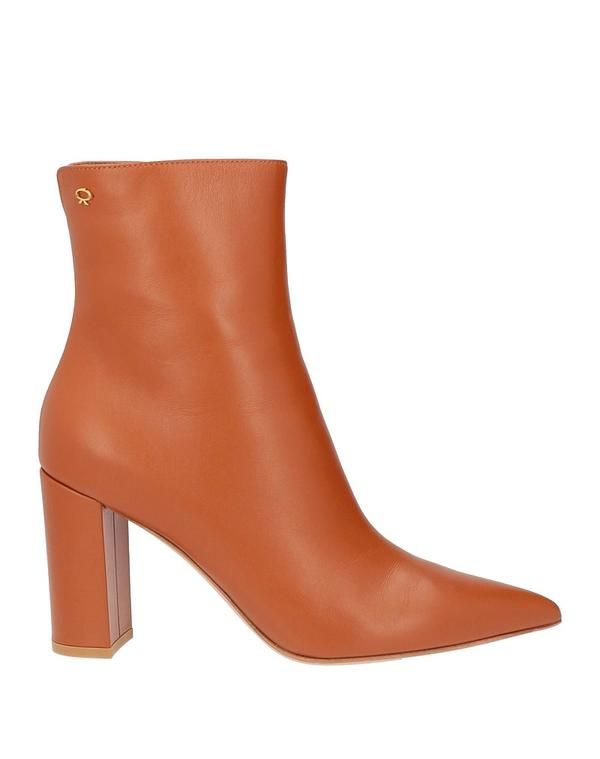 ジャンヴィト ロッシ レディース シューズ ブーツ・レインブーツ ショートブーツ GIANVITO ROSSI Tan タン 119,900円