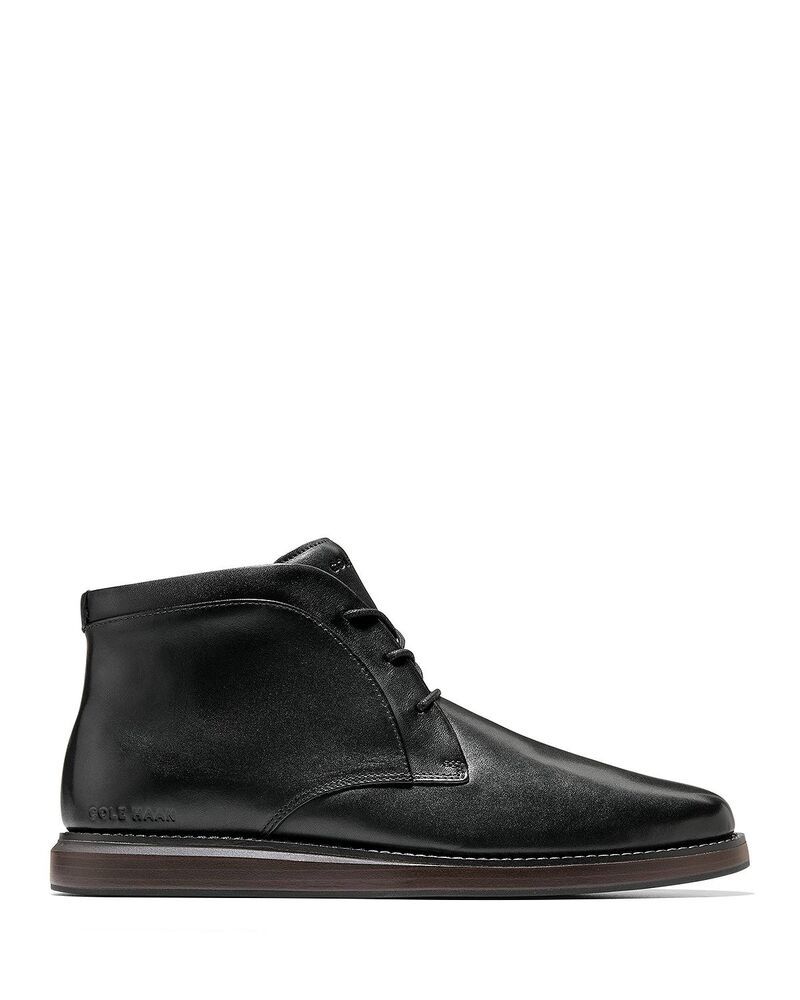 コールハーン メンズ シューズ ブーツ・レインブーツ レザー Cole Haan Mens Grand Neoclassic FlexCraft Leather Chukka Boots Black 44,070円