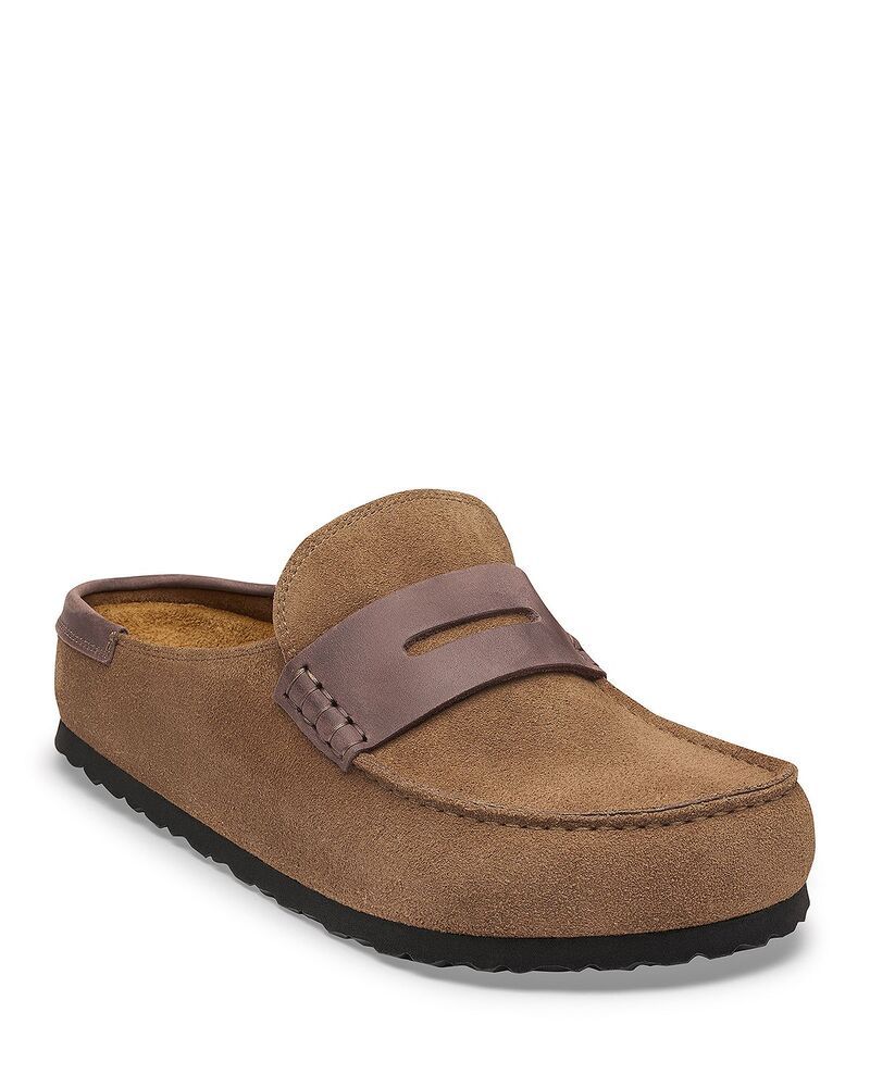 ビルケンシュトック メンズ シューズ サンダル スエード Birkenstock Mens Naples 20 Suede Clogs Early Access Tan タン