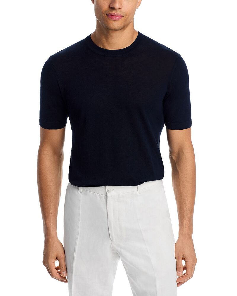 ジャックビクター メンズ トップス シャツ クルーネック ニット Jack Victor Wellington CrewnecknitShirt Midnight