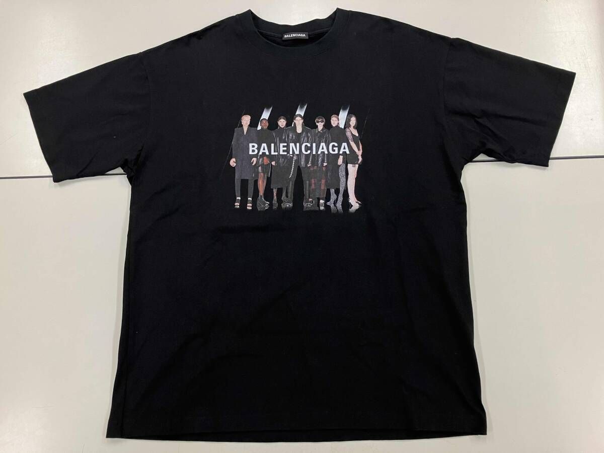 BALENCIAGA/メンズ/半袖Tシャツ/S/黒/プリント 27,281円