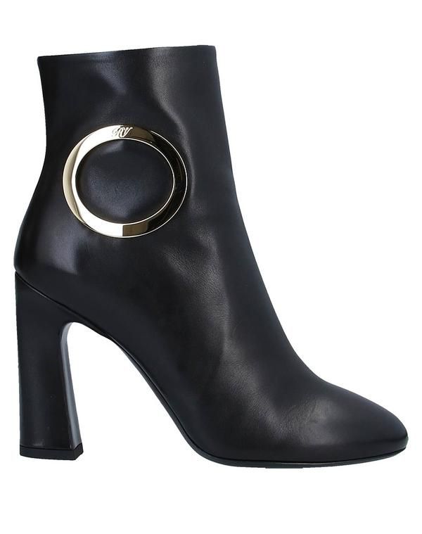 ロジェ・ヴィヴィエ レディース シューズ ブーツ・レインブーツ ショートブーツ ROGER VIVIER Black ブラック 75,790円