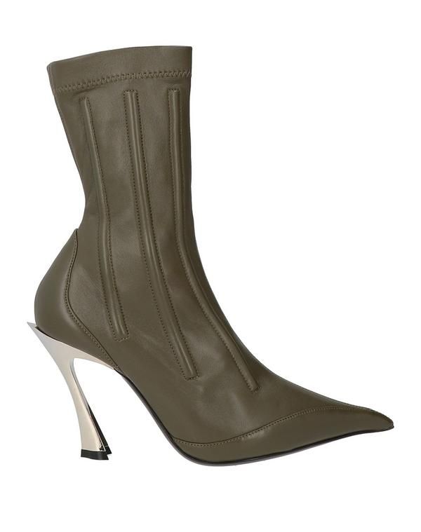 マグラー レディース シューズ ブーツ・レインブーツ ショートブーツ MUGLER Military Green グリーン 103,840円