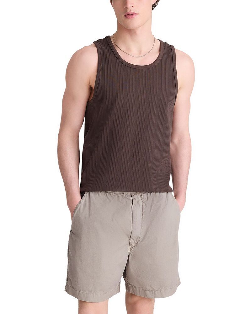 メイドウェル メンズ ボトムス ハーフパンツ・ショーツ ショートパンツ Madewell Poplin Pull On 65 Shorts Washed Olive オリーブ