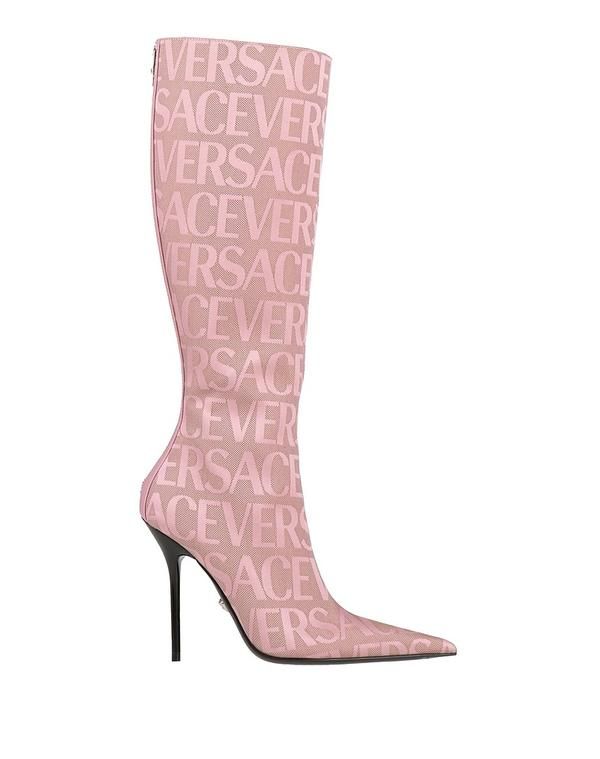 ヴェルサーチ レディース シューズ ブーツ・レインブーツ VERSACE Pink ピンク
