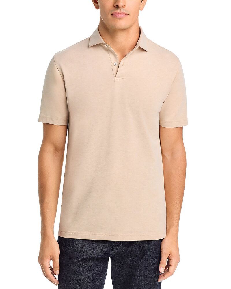 ピーター・ミラー メンズ トップス ポロシャツ コットン Peter Millar Crown Crafted Albatross CottonBlend Pique Polo Summer Dune