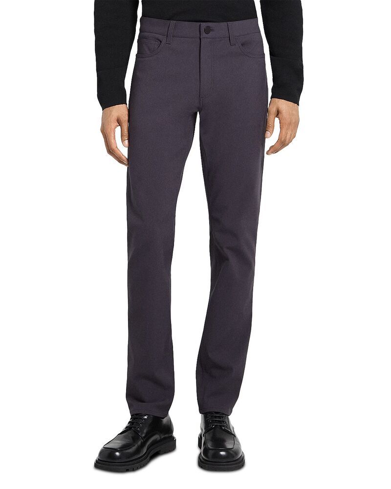 セオリー メンズ ボトムス カジュアルパンツ スリムフィット Theory Raffi Slim Fit Pants ineoteric Twill Phantom Grey グレー