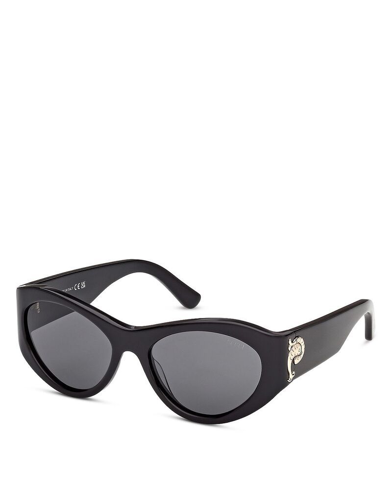 プッチ レディース アクセサリー サングラス・アイウェア Pucci Cat Eye Sunglasses 54mm Shiny BlackSmoke ブラック