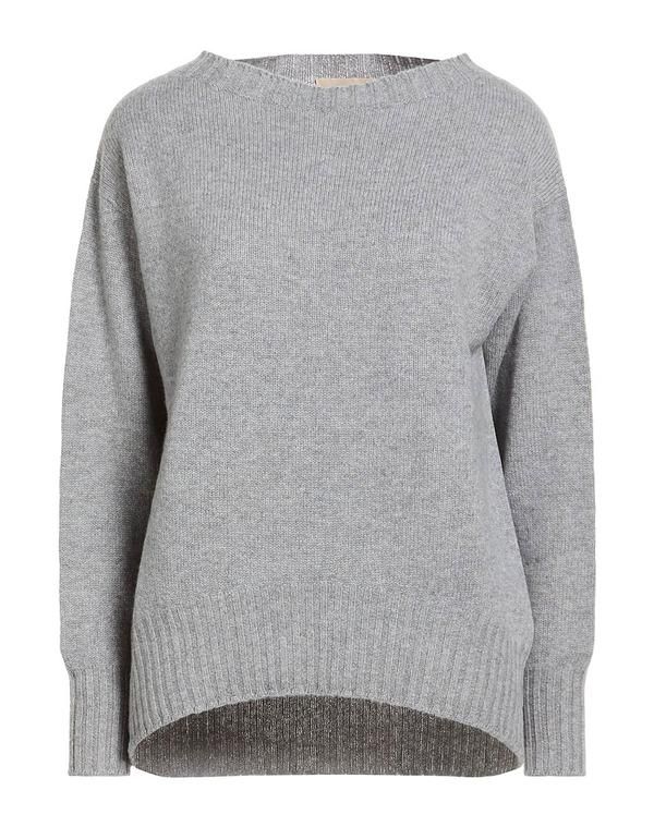 ドルモア レディース アウター カーディガン カシミヤニット DRUMOHR Gray グレー