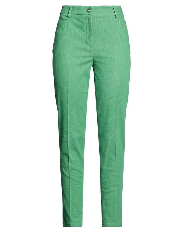 アクリス レディース ボトムス デニムパンツ スキニー AKRIS Green グリーン