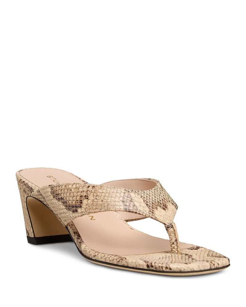 スチュアート ワイツマン レディース シューズ サンダル Stuart Weitzman Womenstassi 50 Thong Sandals Adobe