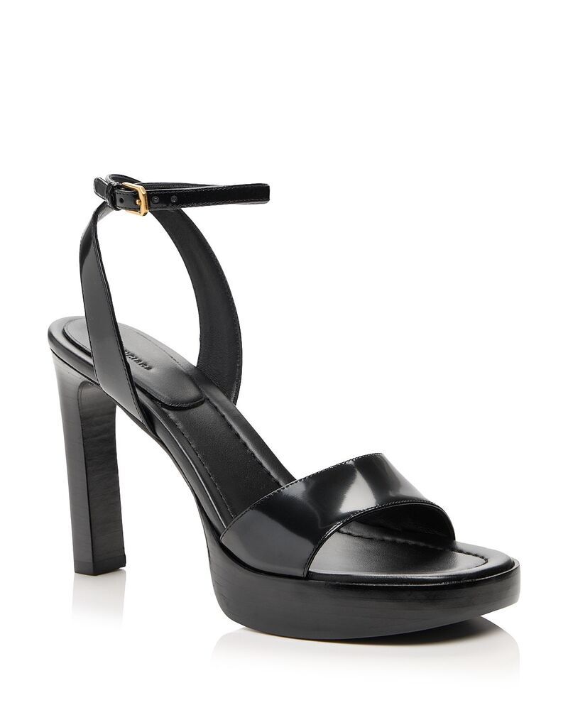 バレンシアガ レディース シューズ サンダル プラットフォーム Balenciaga Womens Fargo Platform Sandals Black ブラック
