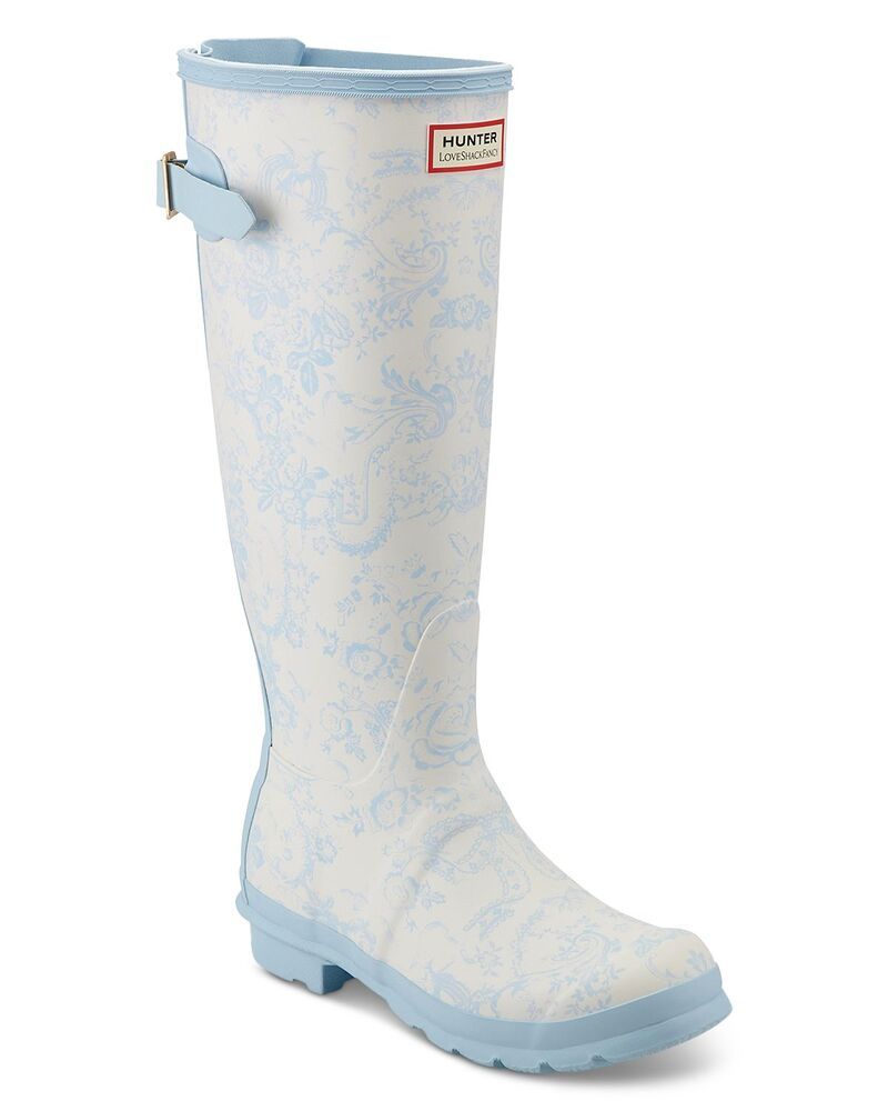 ハンター レディース シューズ ブーツ・レインブーツ Hunter Womens Original Blooming Heirloom Rain Boots Toscana Toile 43,080円