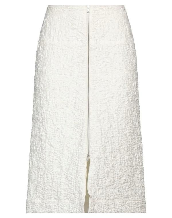 ジル・サンダー レディース ボトムスカート JIL SANDER Ivory アイボリー