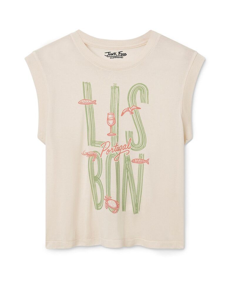 ジャンクフードクロージング レディース トップス タンクトップ ヴィンテージ Junk Food Clothing Womens Lisbon Portugal Vintage Tissue Tank 11,506円
