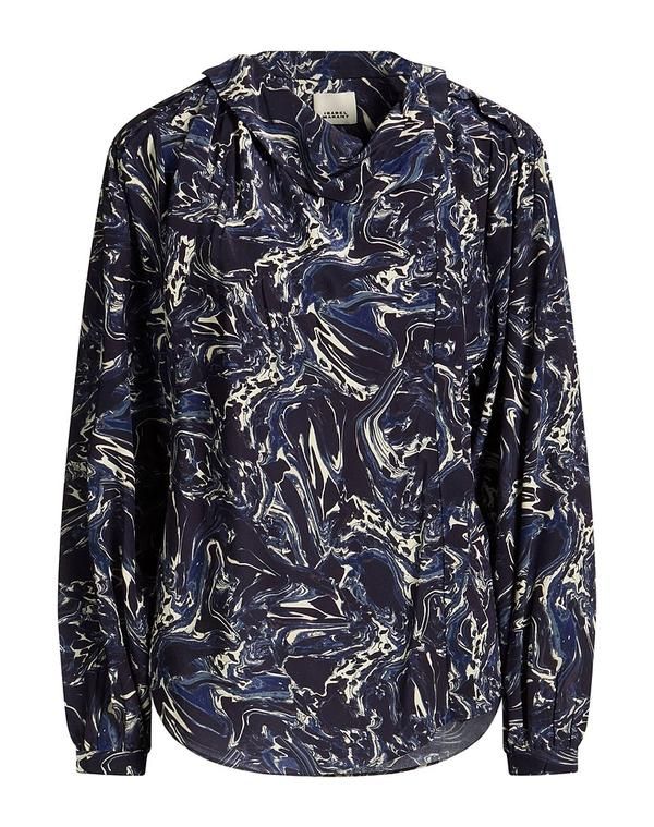 イザベル マラン レディース トップス シャツ ISABEL MARANT Navy ネイビー