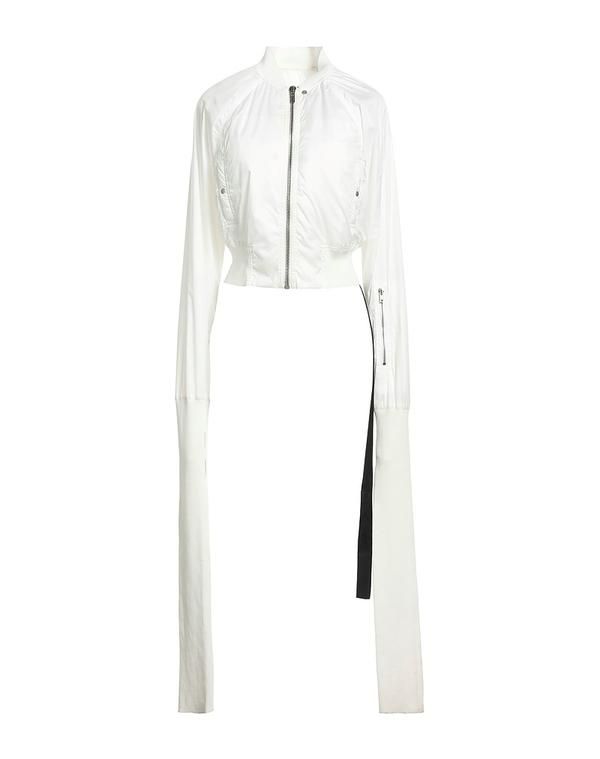 ダークシャドウ バイ リックオウエンス レディース アウター ジャケット・ブルゾン ボンバージャケット DRKSHDW by RICK OWENS Ivory アイボリー