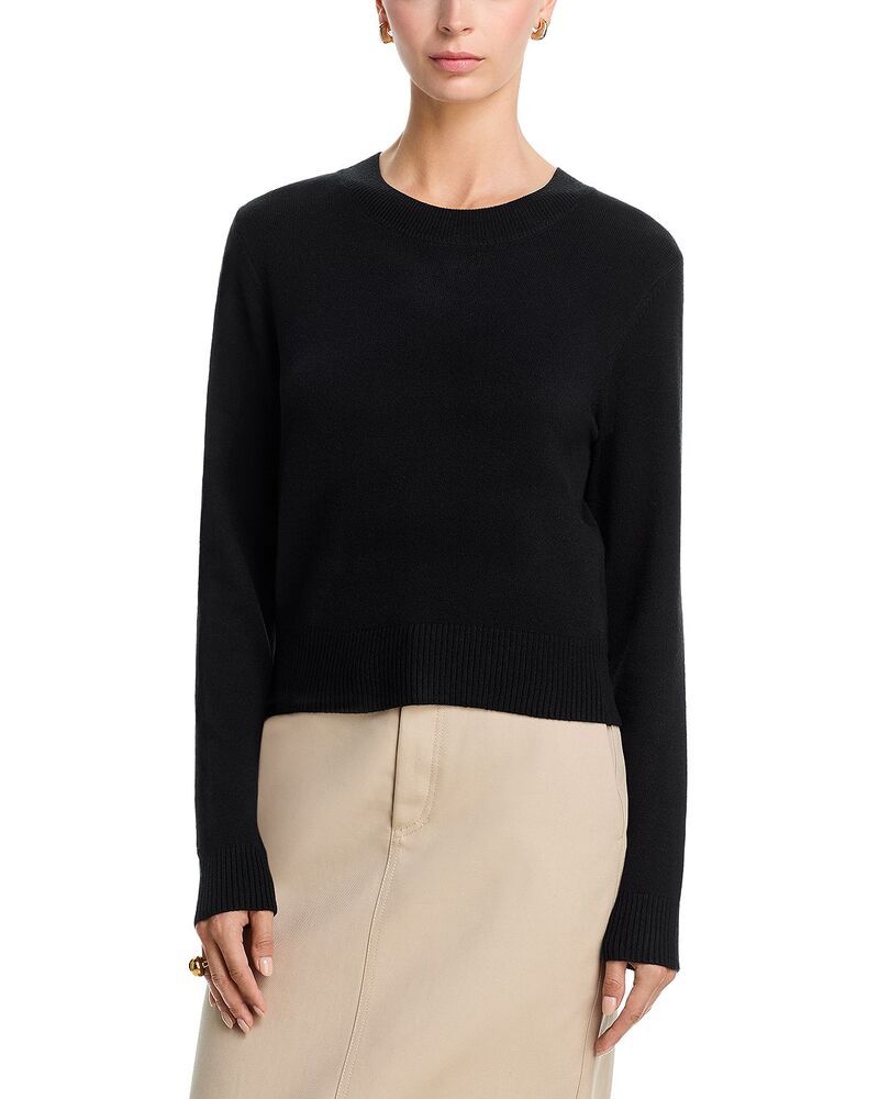 フレンチコネクション レディース アウター ニット・セーター FRENCH CONNECTION Baby Soft Round Neck Sweater Black ブラック