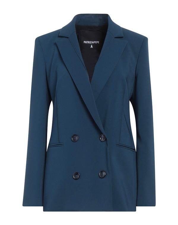 パトリツィア ペペ レディース アウター ジャケット・ブルゾン テーラードジャケット PATRIZIA PEPE Deep Teal ティール