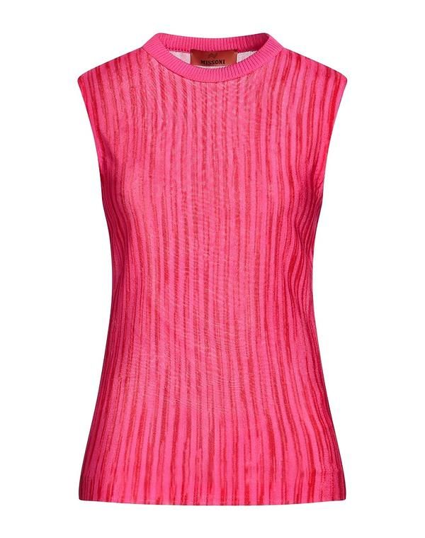 ミッソーニ レディース トップス シャツ プルオーバー MISSONI Fuchsia フューシャ