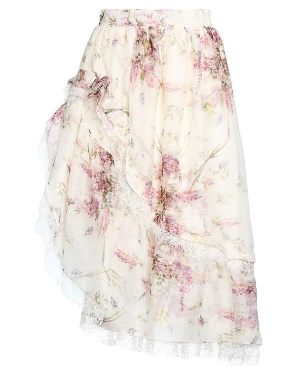エルマンノ シェルヴィーノ レディース ボトムスカート ERMANNO SCERVINO Ivory アイボリー