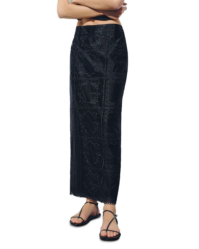 リフォーメーション レディース ボトムスカート Reformation Lydia Skirt Black Eyelet ブラック 40,170円
