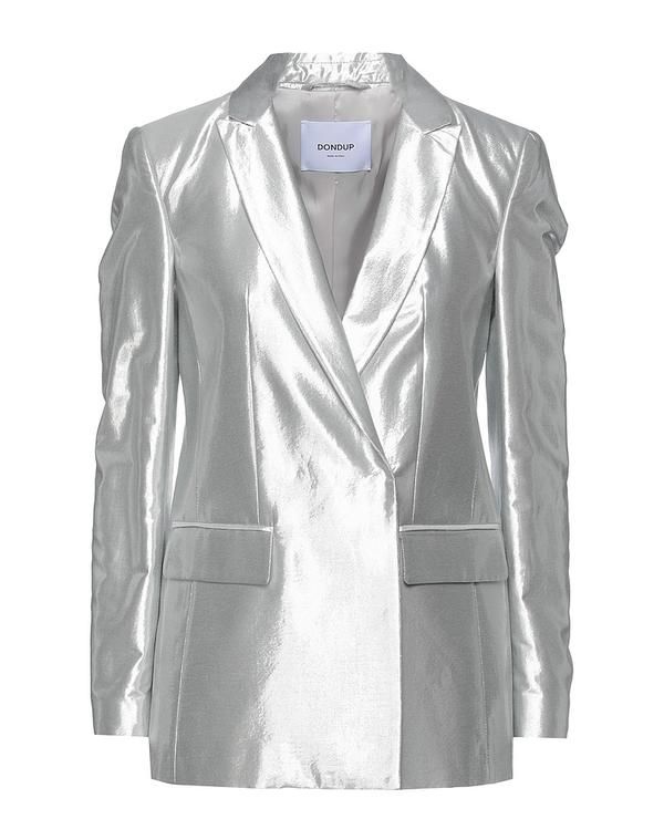 ドンダップ レディース アウター ジャケット・ブルゾン テーラードジャケット DONDUP Silver シルバー