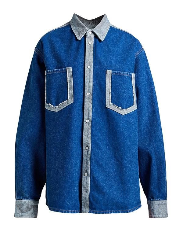 マルニ レディース トップス シャツ MARNI Blue ブルー