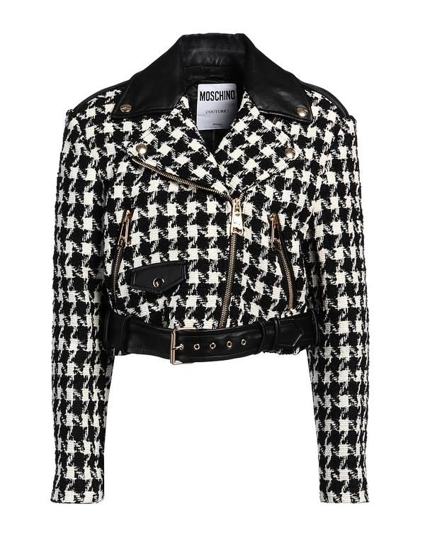 モスキーノ レディース アウター ジャケット・ブルゾン MOSCHINO Black ブラック 148,400円