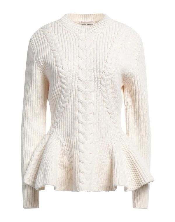 マックイーン レディース トップス シャツ プルオーバー MCQUEEN Ivory アイボリー