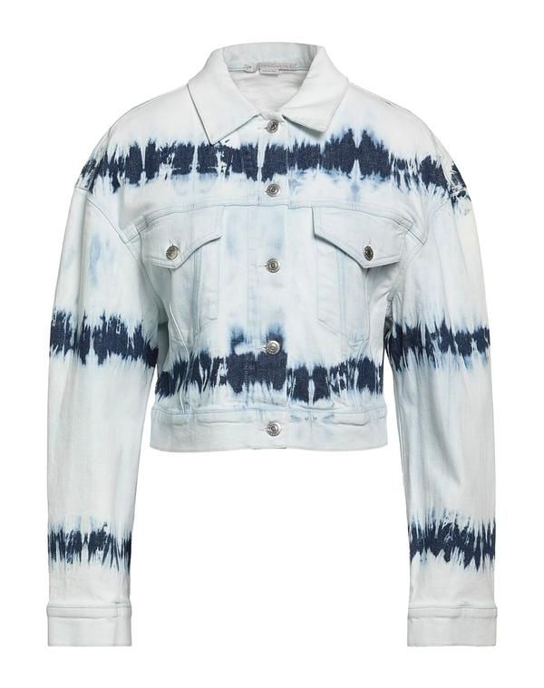 ステラマッカートニー レディース アウター ジャケット・ブルゾン デニムブルゾン STELLA McCARTNEY Blue ブルー