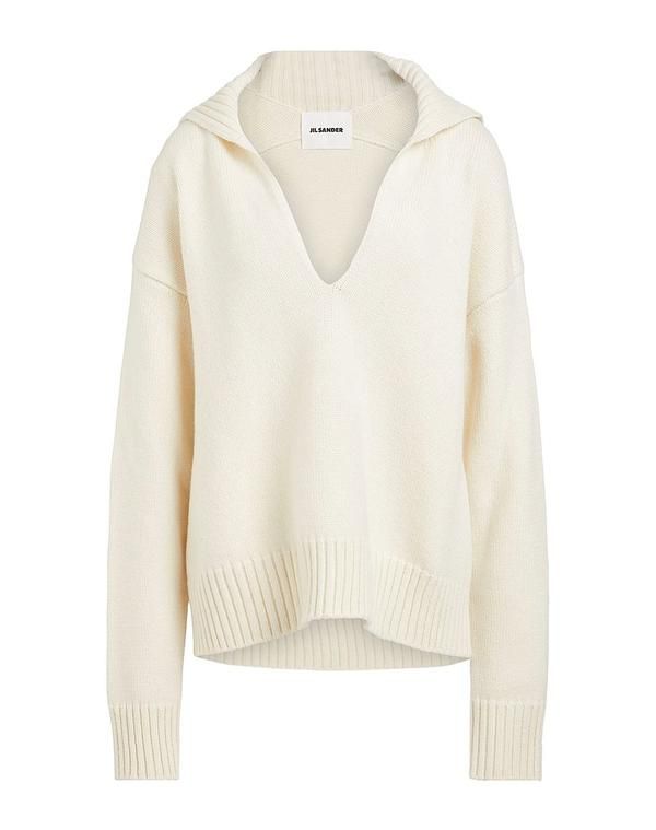 ジル・サンダー レディース アウター カーディガン カシミヤニット JIL SANDER Ivory アイボリー 215,400円